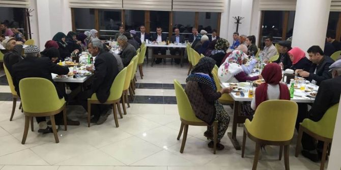 Aslanapa’da Şehit Yakınları Ve Gazilere İftar Yemeği