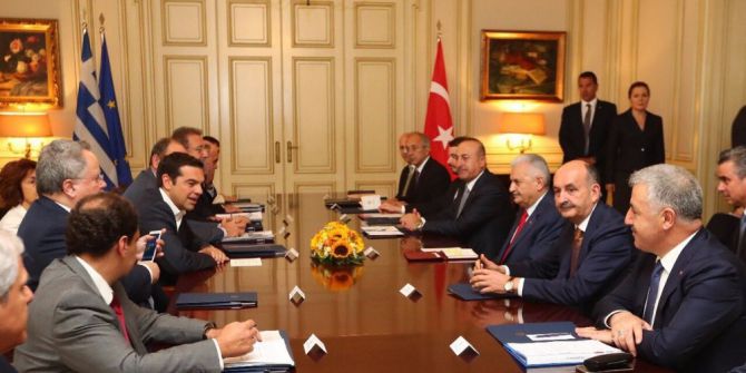 Başbakan Yıldırım Ve Çipras Heyetlerarası Görüşmeye Başkanlık Etti
