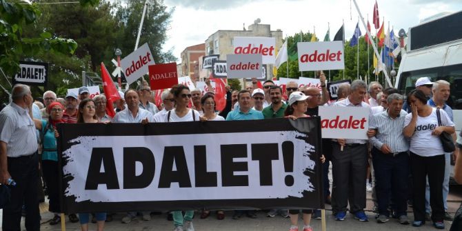 İzmir Chp, "Adalet Yürüyüşü"ne Saruhanlı’da Devam Etti