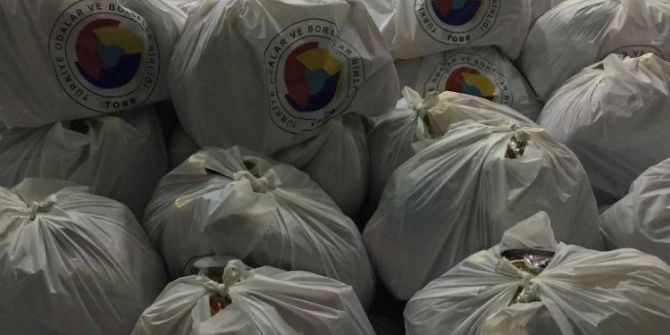 Dtso’dan Sur’daki Ailelere Gıda Yardımı