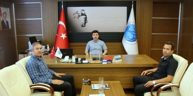 Futbol Hakemleri Temsilcilerinden Rektör Karacoşkun’a Ziyaret