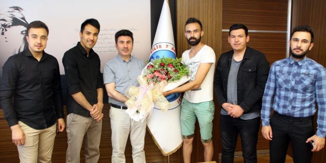 Uluslararası Öğrenciler Rektör Karacoşkun’u Ziyaret Etti