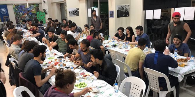 Şehrin Gençlik Noktasında Sahur Sevinci