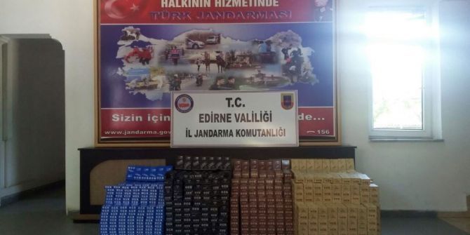 65 Bin Liralık Sigara Kağıdı Ele Geçirildi