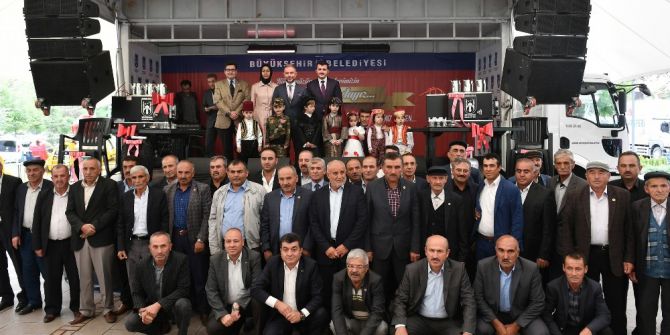 Büyükşehir’den Köylere Malzeme Desteği