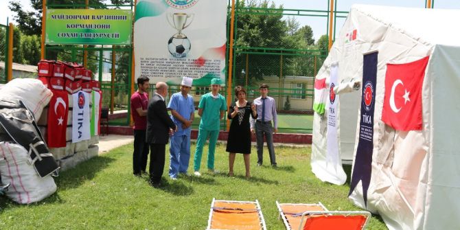 Tika’dan Tacikistan’a Sağlık Ekipmanı Desteği
