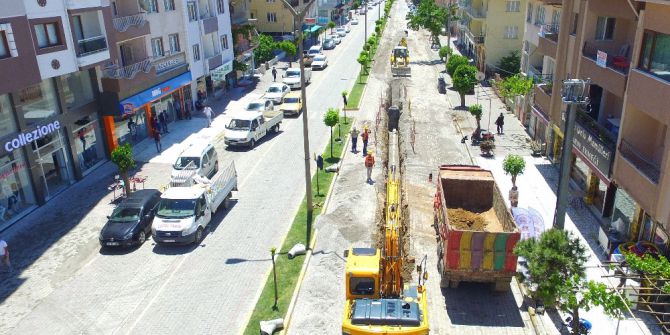 Denizli Büyükşehir’den Acıpayam’da Alt Yapı Atağı