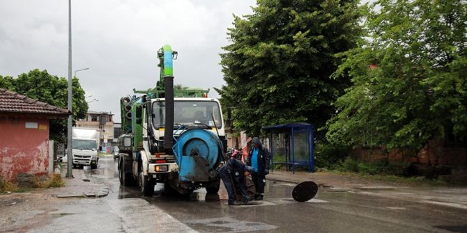 Yoğun Yağış Alan Bölgelere Saski’den Anında Müdahale