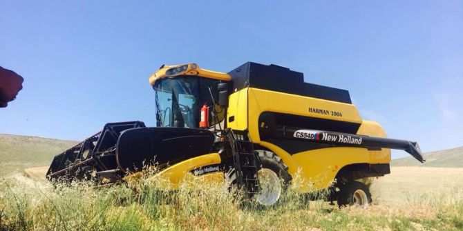 Sungurlu’da Hasat Başladı