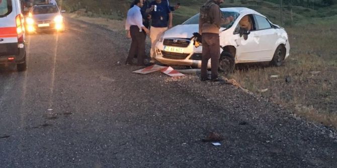 Bingöl’de Kaza: 2 Yaralı