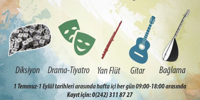 Muratpaşa’da Sanat Dolu Bir Yaz