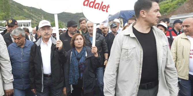 Chp’nin ’Adalet Yürüyüşü’nün 6. Günü Başladı
