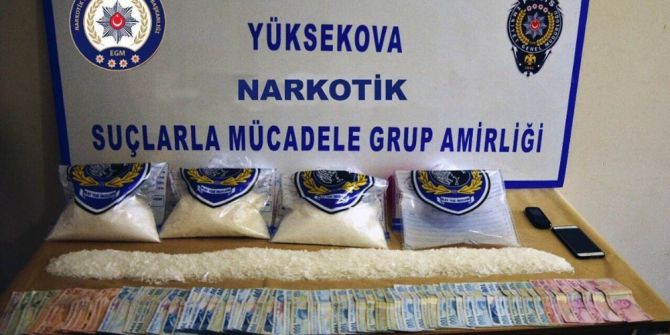 Hakkari’de Uyuşturucu Operasyonları