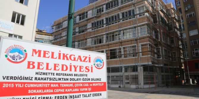 Melikgazi’de 97 Noktada Çalışma