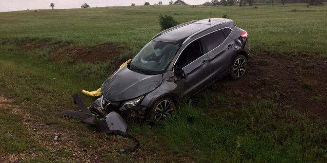 Ak Partili Belediye Başkanı Kaza Yaptı