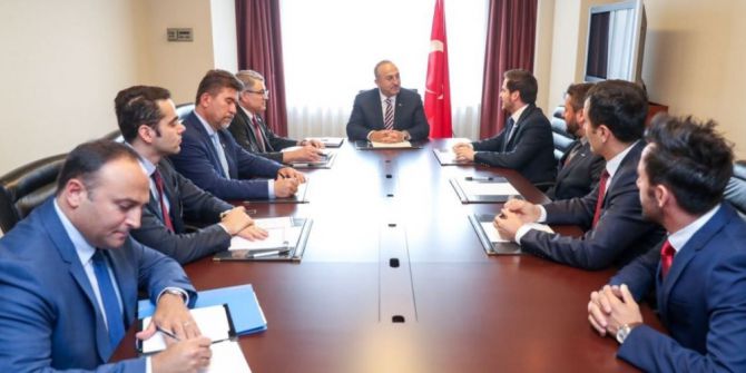 Bakan Çavuşoğlu Japonya’da Musiad Toplantısında