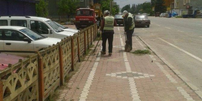 Çavdarhisar’da Bayram Öncesi Temizlik