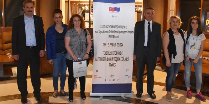 Tekstilde Kayıtlı İstihdamın Teşvik Edilmesi Toplantısı Yapıldı