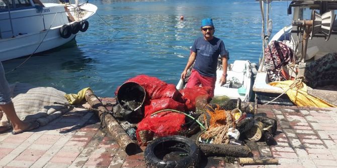 Güllük Plajında Denizden Çıkanlar Şaşırttı