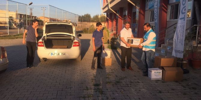 Tügva’dan 100 Aileye Gıda Yardımı