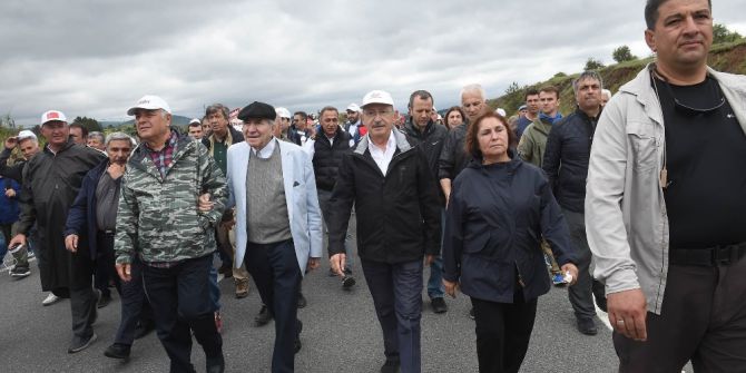 Chp’nin ‘Adalet Yürüyüşü’nün 6. Günü