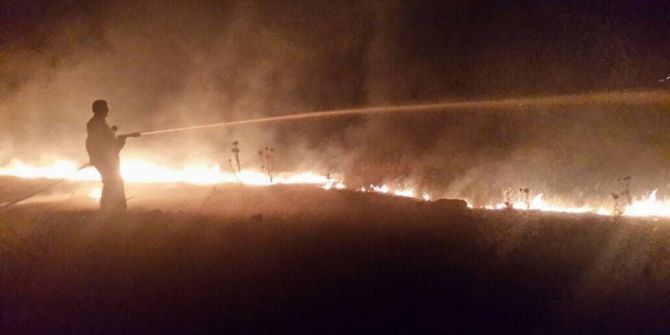 Uyarılara Rağmen Anız Yangınları Devam Ediyor