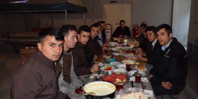 Reşadiye Kaymakamı Erdem Polislerle Sahur Yaptı
