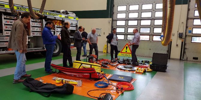 Ab Destekli Gönüllü İtfaiyeciler Yetişecek