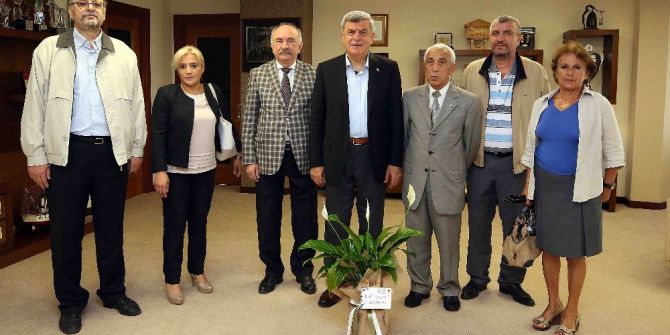 Başkan Karaosmanoğlu, Dsp İl Yönetimini Konuk Etti