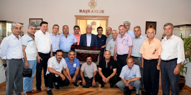 Seydikemer Muhtarları’ndan Büyükşehir’e Teşekkür Ziyareti