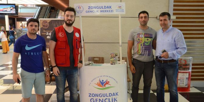 Gençlik Spor İl Müdürlüğünden Bilgilendirme Standı