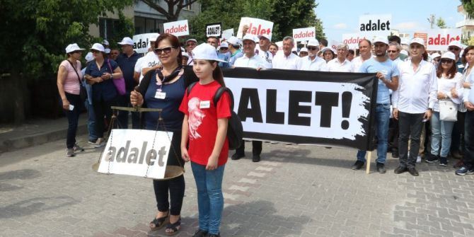 İzmir Chp’nin "Adalet Yürüyüşü" Akhisar’da