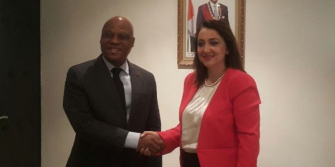 Atasoy, Fildişi Sahili Maden Ve Sanayi Bakanı İle Görüştü