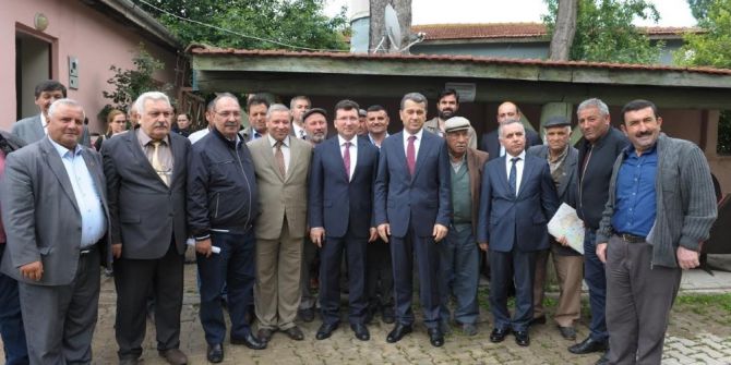 Vali Çelik, Aşağıçağlan Mahalle Halkıyla Bir Araya Geldi