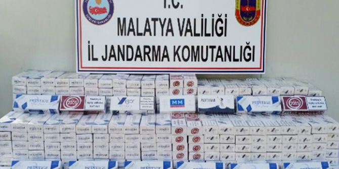 Jandarma 5 Bin Paket Kaçak Sigara Ele Geçirdi