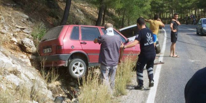 Milas’ta Yola Dökülen Yağ Kazaya Neden Oldu