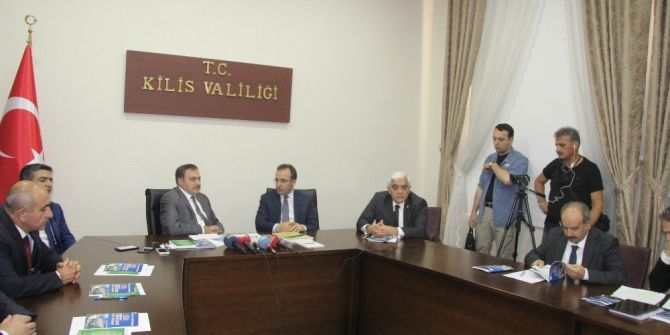 Bakan Eroğlu: ’’Kilis’e 33 Proje İçin 284 Milyon Tl Yatırım Yapıldı’’