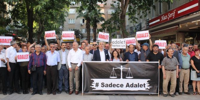 Chp Denizli’den ‘Adalet Yürüyüşü’ne 2 Dakikalık Destek