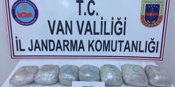 Van’da Uyuşturucu Operasyonu