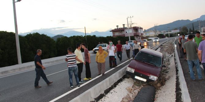 Kumluca’da Trafik Kazası: 1 Yaralı