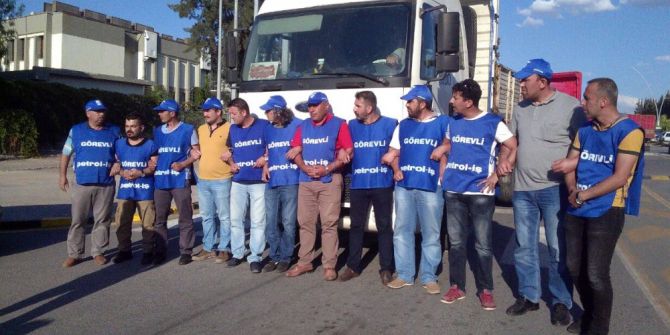 Eylemi Sürdüren Sendika Yönetimine Polis Müdahalesi: 14 Gözaltı