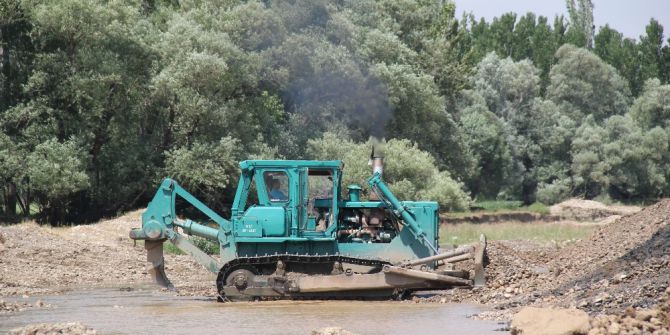 Develi’de Dere Islah Çalışması