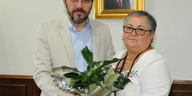 Hasta Yakınından Rektör Bircan’a Teşekkür Ziyareti