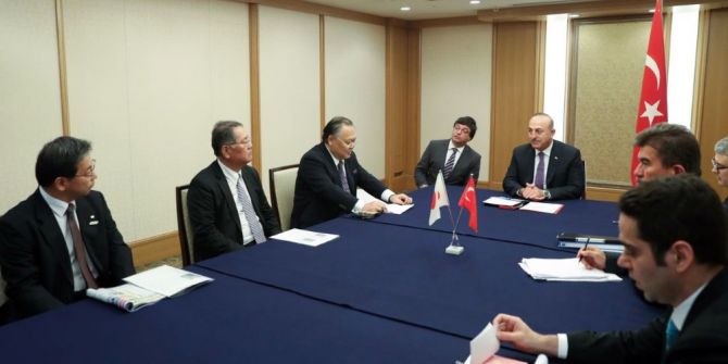 Dışişleri Bakanı Çavuşoğlu Japonya’da