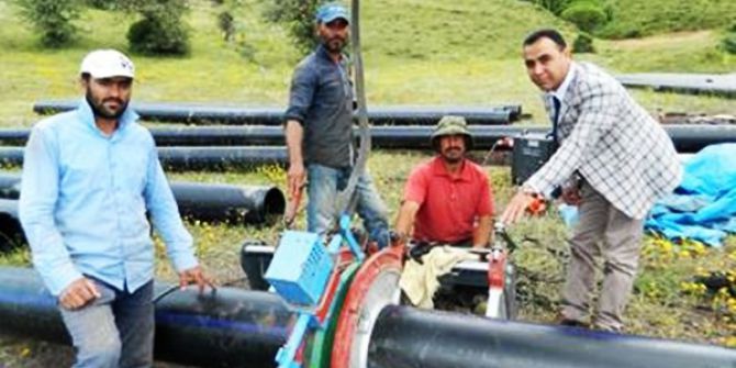 Otlukbeli’de Araziler Suya Kavuşacak