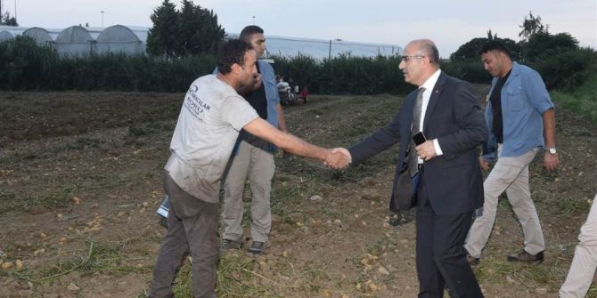 Vali Demirtaş, Tarım İşçilerinin Sorunlarını Dinledi