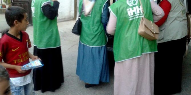 İhh Gönüllüsü Bayanlar Yetimlerle Bir Oldu