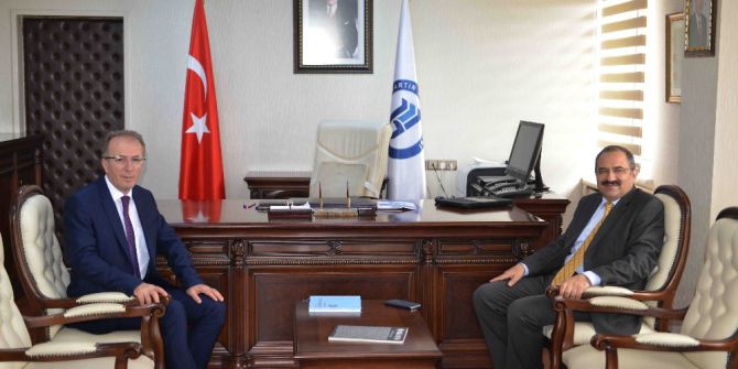 Zonguldak Valisi Kaban, Rektör Uzun’u Ziyaret Etti