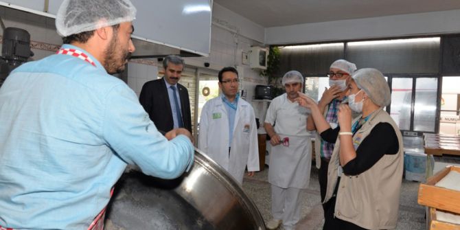 Bayram Öncesi Denetim Ekipleri Şekerleme İmalathanelerini Denetledi