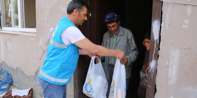 Haliliye Belediyesi Evlere İftar Hizmetiyle Vatandaşın Yanında